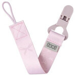 LOVI Baby Shower Soother Ribbon with clip, girl