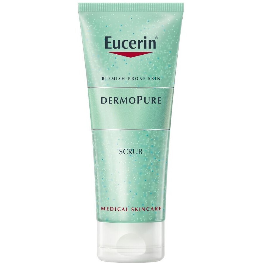 Eucerin DERMOPURE nettoyant peeling pour les peaux à problèmes 100 ml