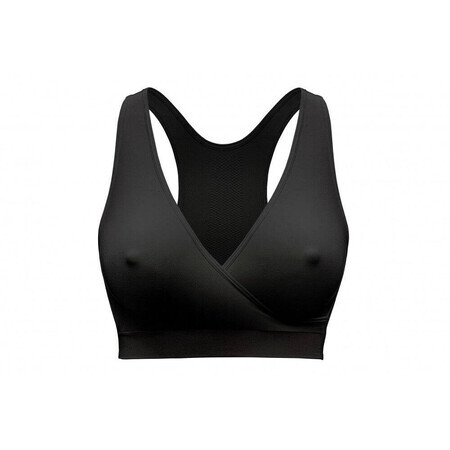 Reggiseno notturno per maternità e allattamento Medela Keep Cool Black S