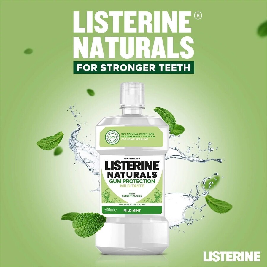 Listerine Naturals Zahnfleischschutz 2 x 500 ml