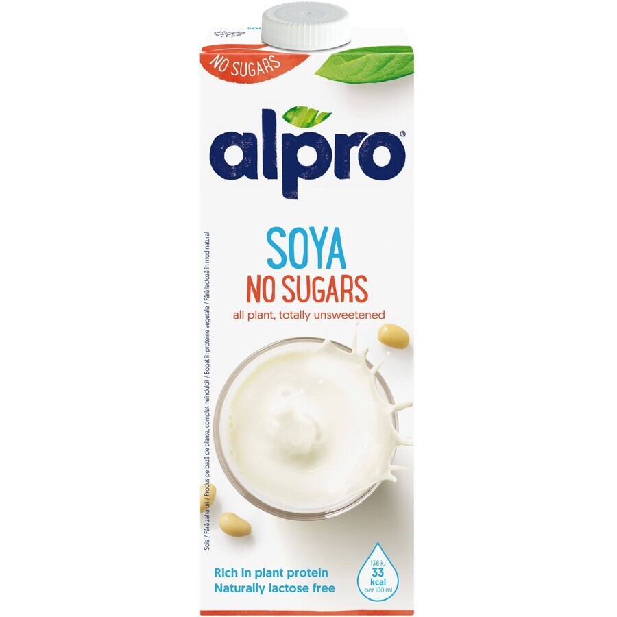 Alpro ongezoete sojadrank 1 l