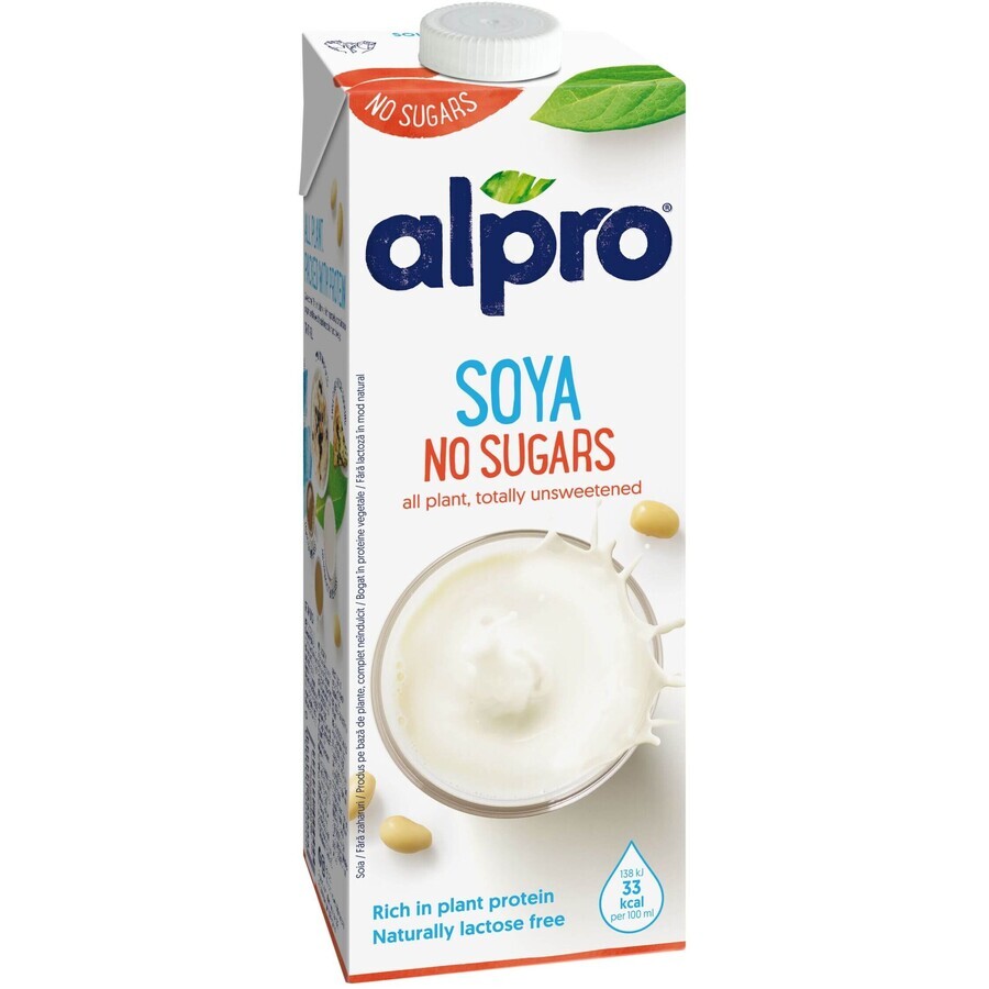 Alpro ongezoete sojadrank 1 l