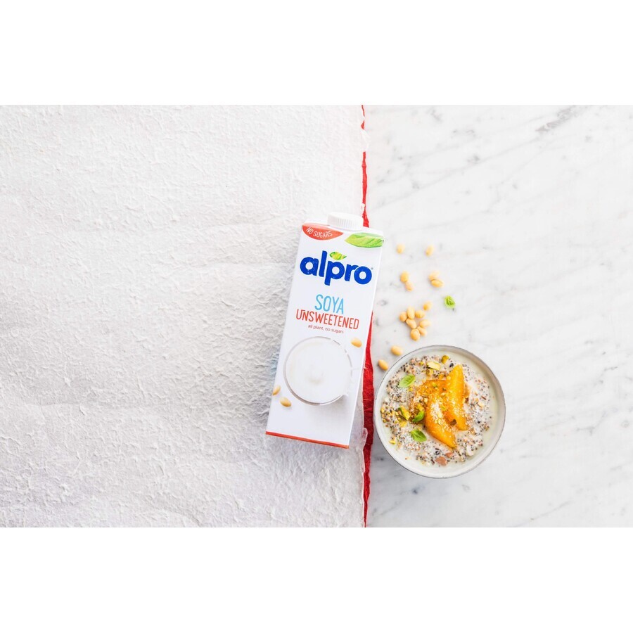 Alpro ongezoete sojadrank 1 l