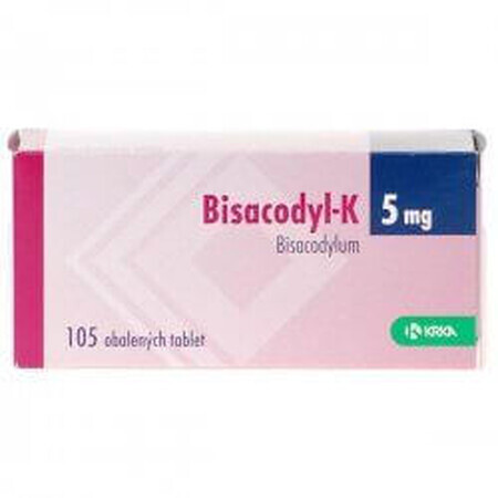 Bisacodil 5 mg 105 comprimés