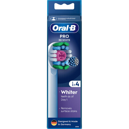 Oral-B Pro 3D White capete de schimb 4 buc