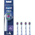 Oral-B Pro 3D White capete de schimb 4 buc