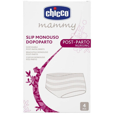 Chicco Slip elasticizzato post-parto a rete 4 pz.