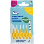 TePe Interdental brushes size 4 yellow 0,7 mm, paper box 6 pcs