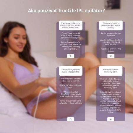 Epileerapparaat TrueLife BELLE IPL E3