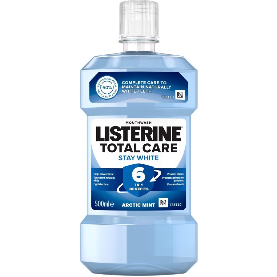 Listerine STAY WHITE apă de gură 500 ml