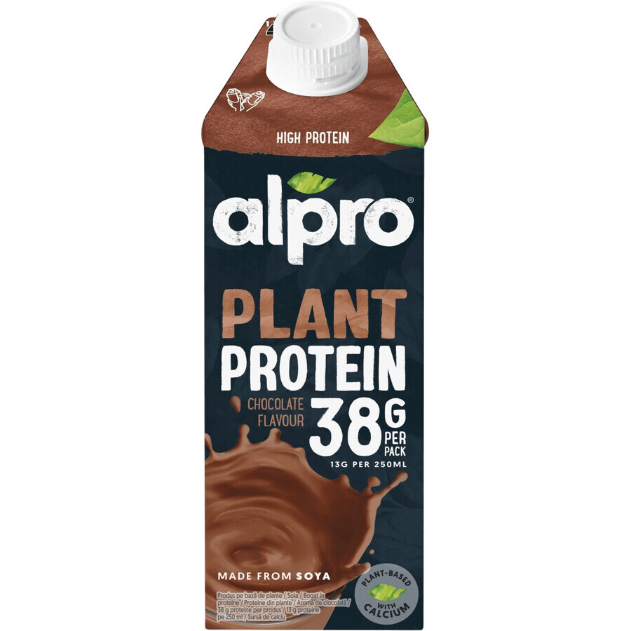 Alpro High protein soy drink with chocolate flavor 750 ml