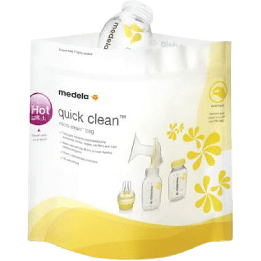 Medela Quick Clean Mikrowellen-Reinigungsbeutel 5 Stück