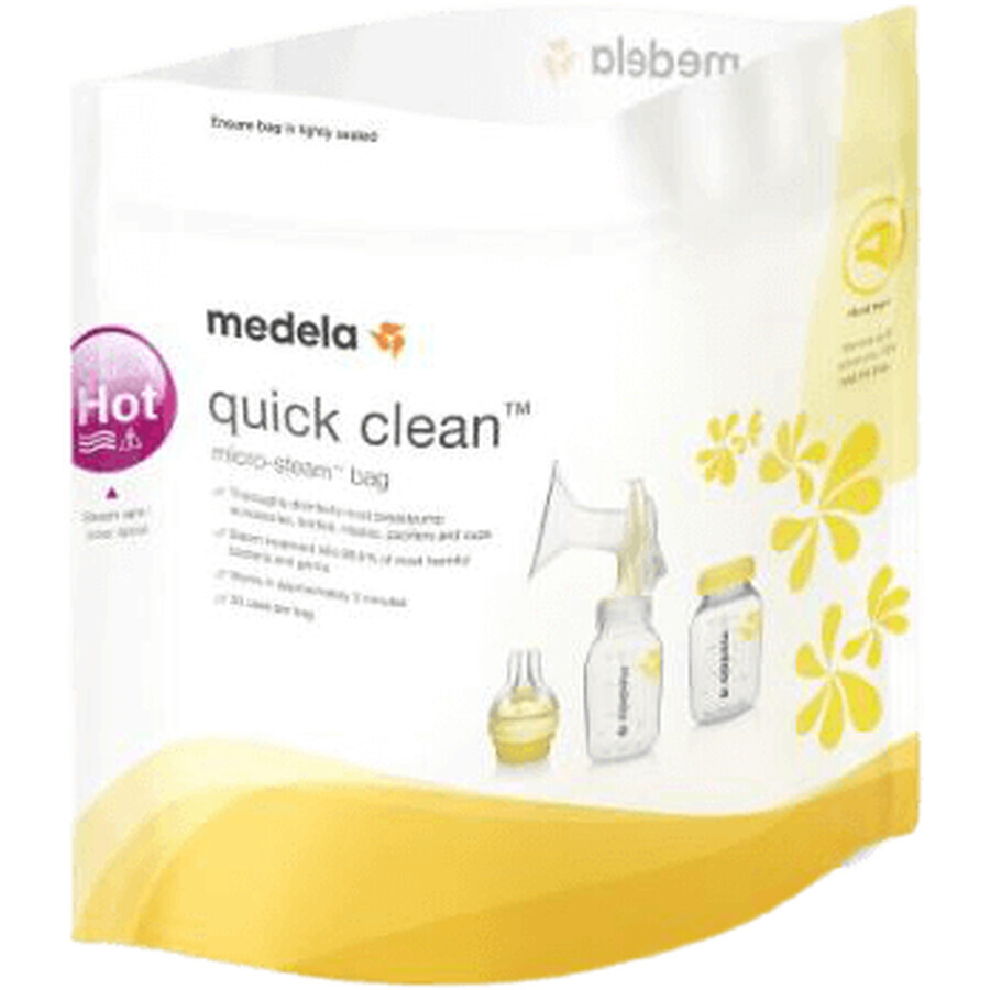 Medela Quick Clean Mikrowellen-Reinigungsbeutel 5 Stück