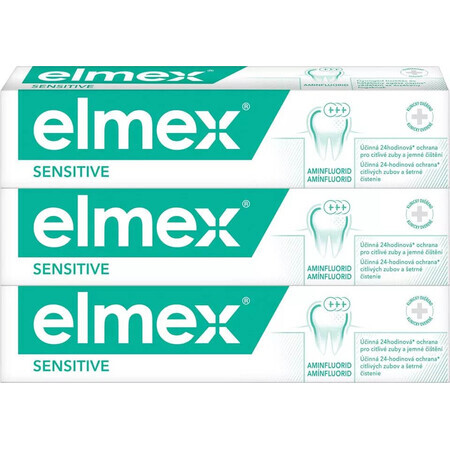 Elmex Sensitiv-Zahnpasta 3 x 75 ml