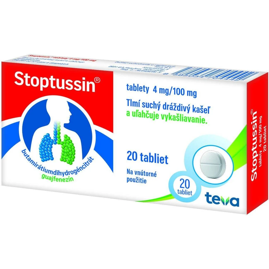 Stoptussin para la tos 20 comprimidos