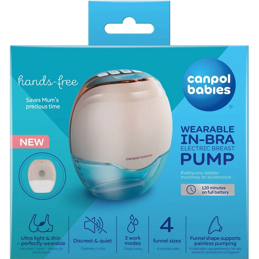 Handsfree elektrische borstkolf voor Canpol babybeha