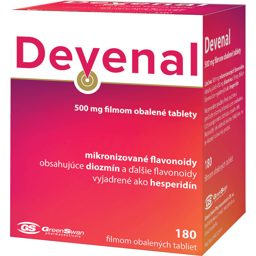 Glenmark Devenal 500 mg 180 tabletten