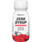 Sirop BiotechUSA Zero, fraise 320 ml