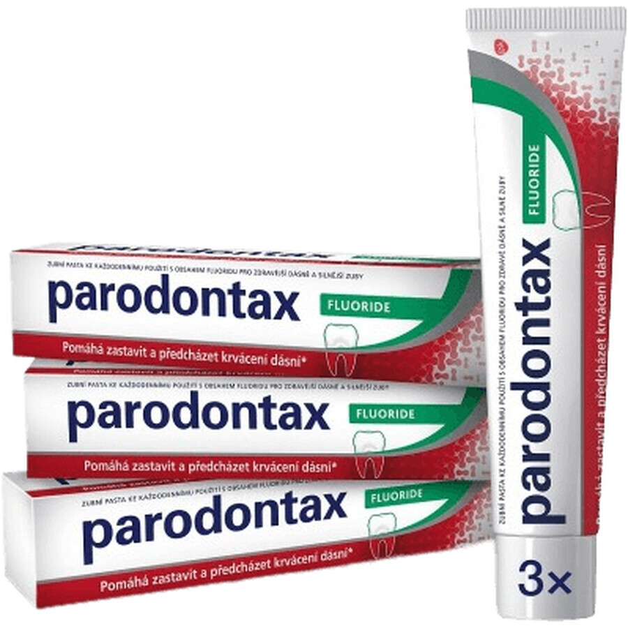 Parodontax Fluoride Tandpasta 3 x 75 ml