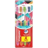 Colgate Twister Design Edition soft toothbrush 4 pcs