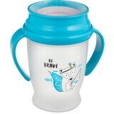 LOVI Mug 360° Junior Junior Indian Summer, blue 250 ml