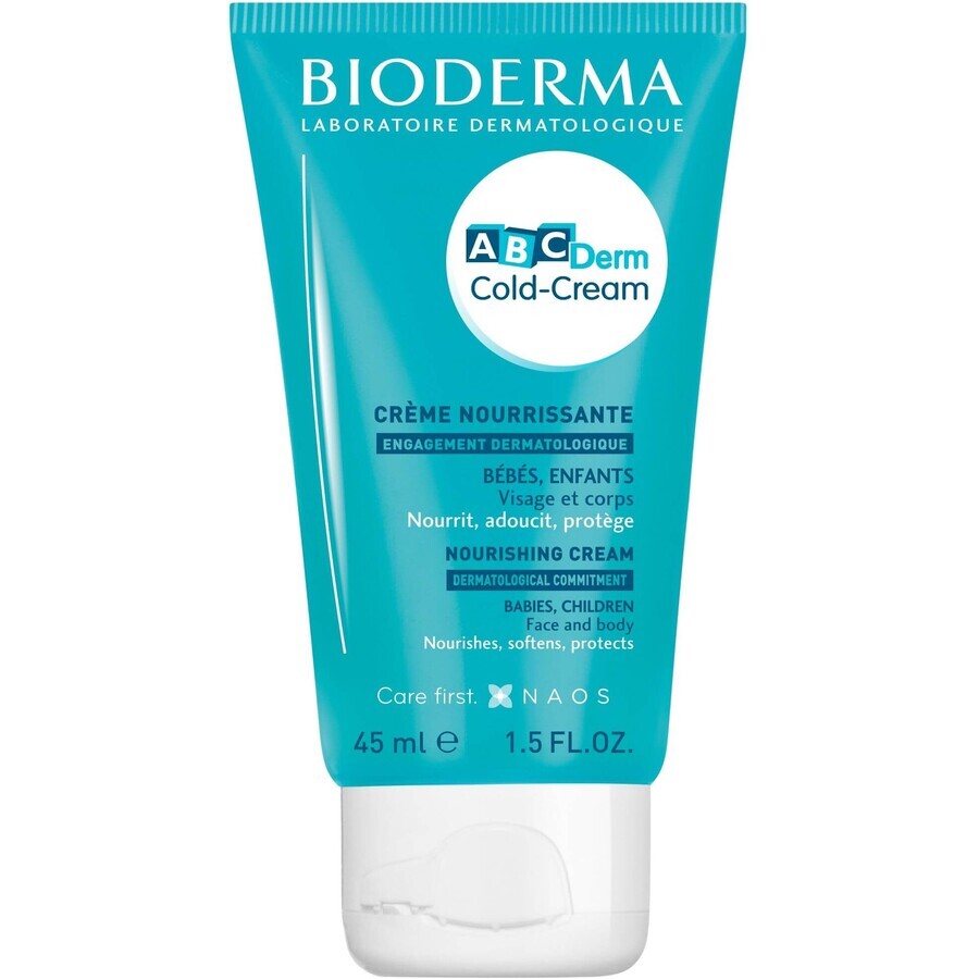 Bioderma ABCDerm ABCDerm Cold Cream Crema nutriente protettiva per il viso 45 ml