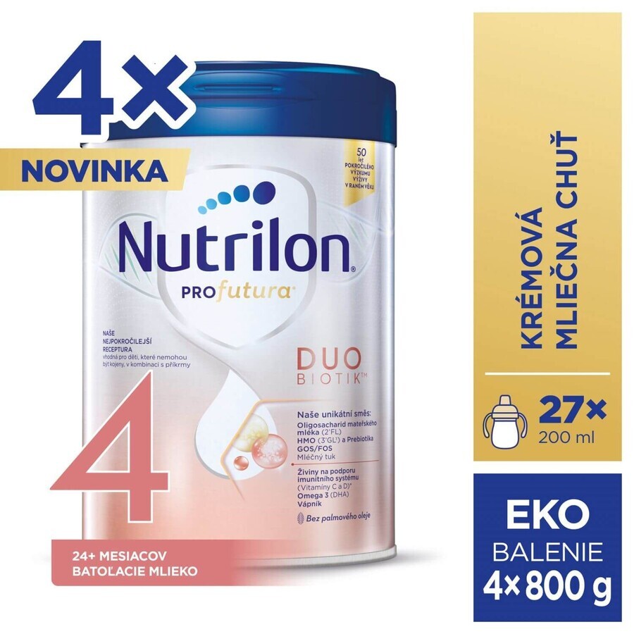 Nutrilon Profutura® DUOBIOTIK™ 4 UK Kleinkindermilch. 24 Monate 4 x 800 g