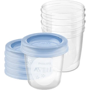 Philips Avent VIA-bekers met deksel, 5 x 180 ml