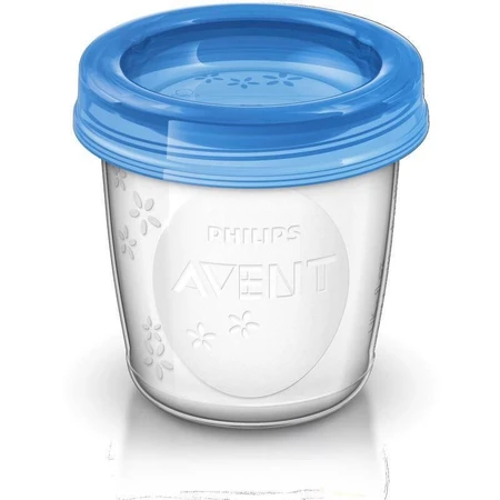 Philips Avent VIA-bekers met deksel, 5 x 180 ml