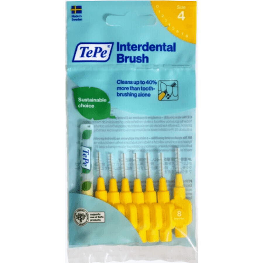 TePe Cepillos interdentales 0,7 mm 8 piezas