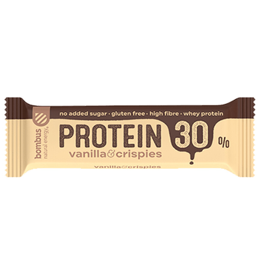 Bombus Protein 30% vanilla and crunchy. 50 g