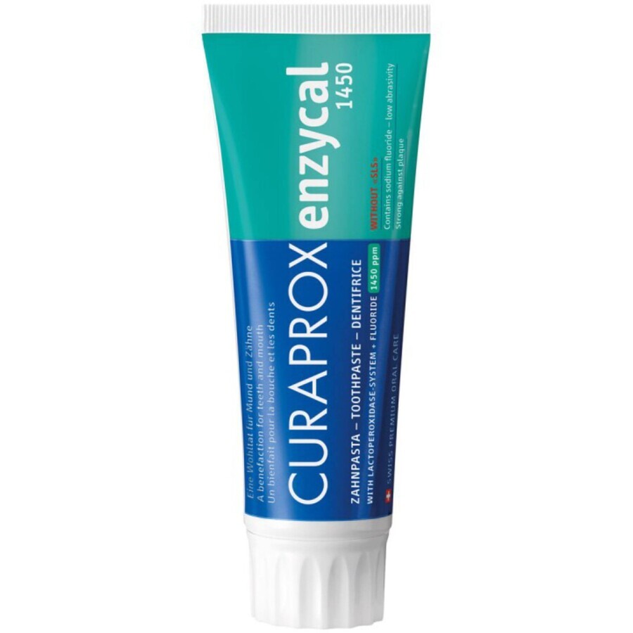 Curaprox Enzycal 1450 ppm dentifrice 75 ml