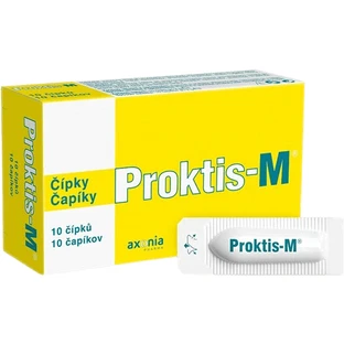 Proktis Czopki doodbytnicze do gojenia ran z kwasem hialuronowym 10 szt.
