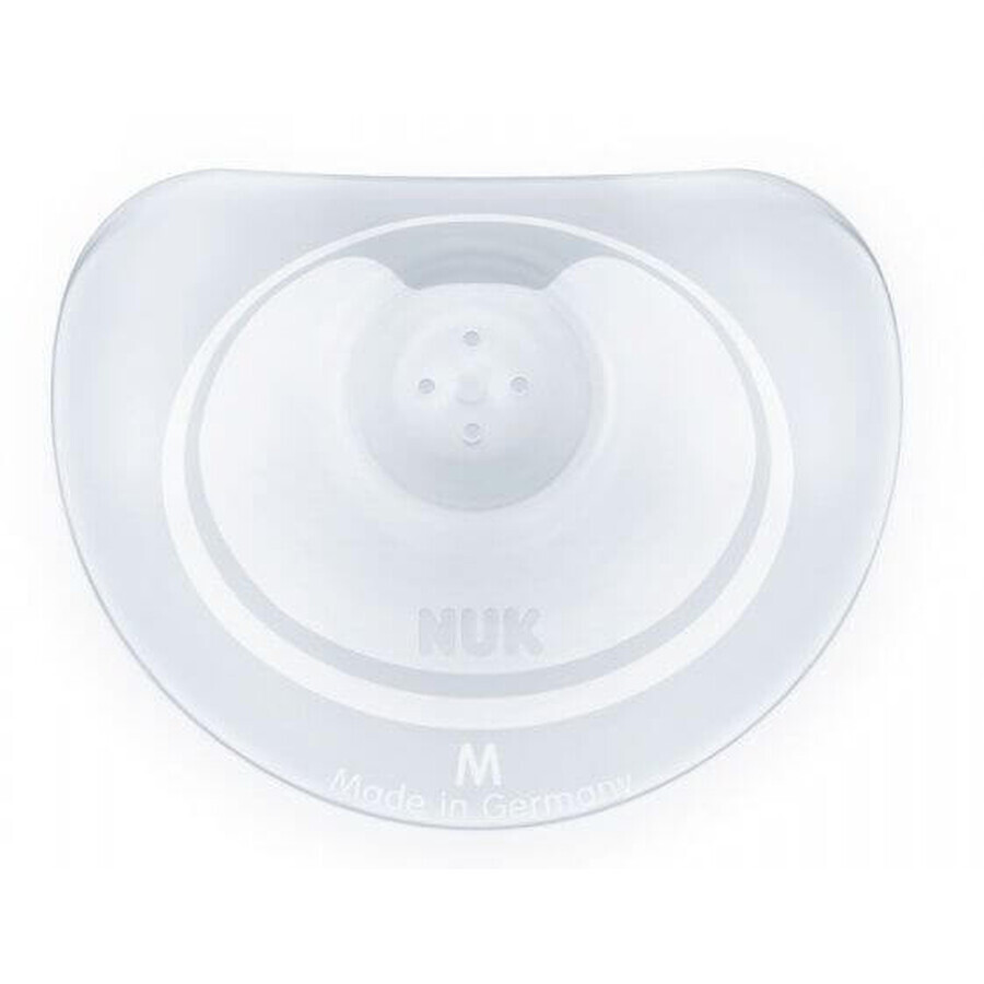 Nuk Silicone Breast Caps + boîte taille. M 2 pcs