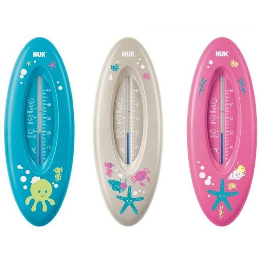 Badthermometer Nuk Ocean verschillende kleuren, 1x1 st