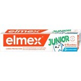 Elmex Junior Zahnpasta für Kinder von 6-12 Jahren, 75 ml