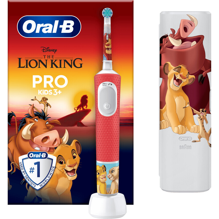 Oral-B Pro Kids Pro Electric Toothbrush with Lion King design