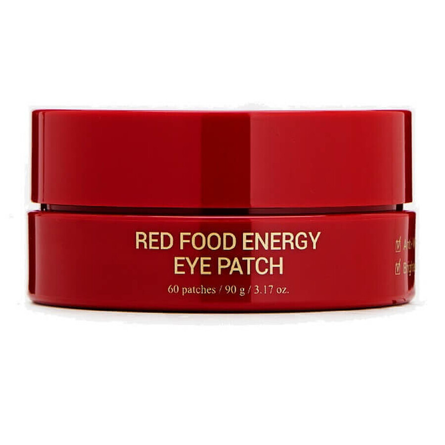 Bandelettes oculaires Red Food Energy, 60 pièces, Yadah