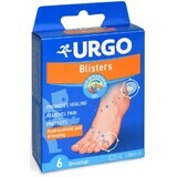 Urgo Voor blaren Patch verzacht pijn en geneest, hydrocolloïd, 2 maten, 6 stuks 6 stuks