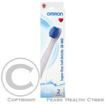 Omron Super-Fine Soft Replacement Brush SB-080, 2 pcs