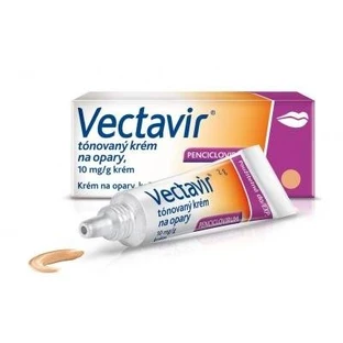 Crema colorata al vectavir per l'herpes labiale 2 g