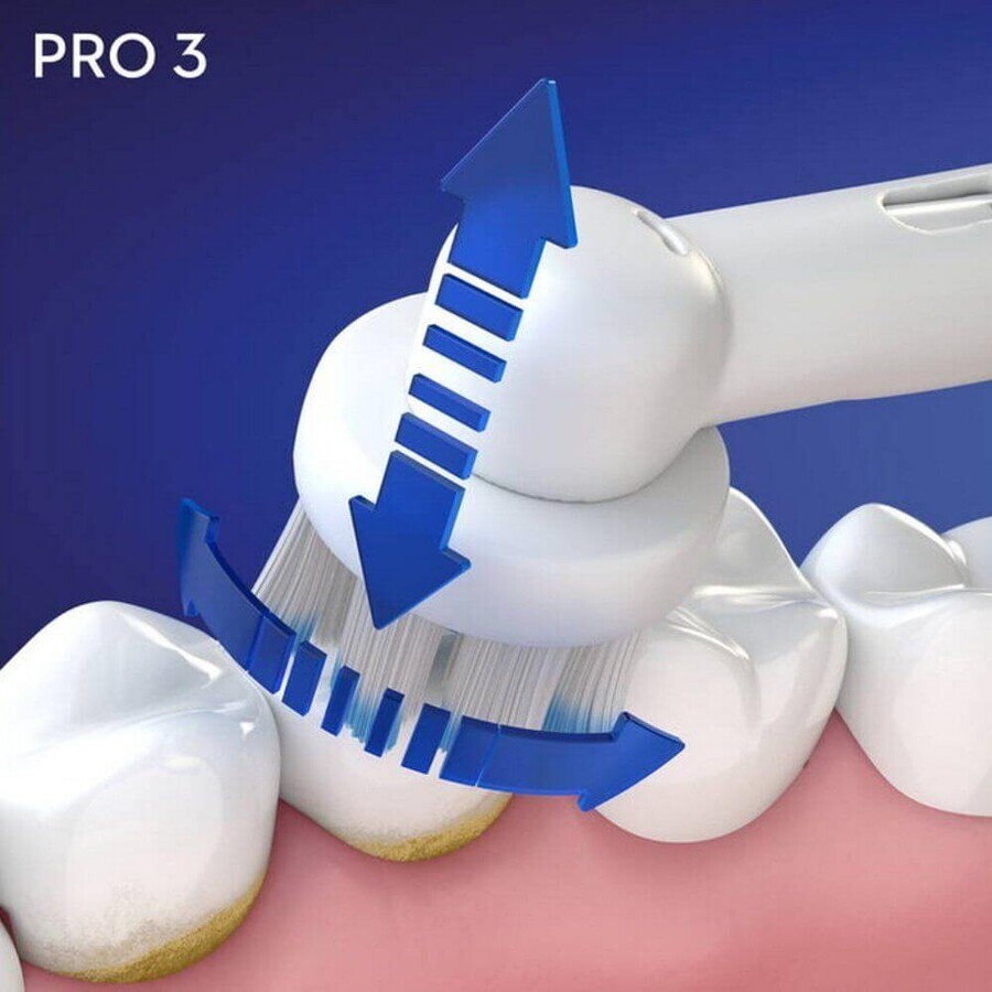 Periuta de dinti Oral-B Elktric Pro 3000 Alb