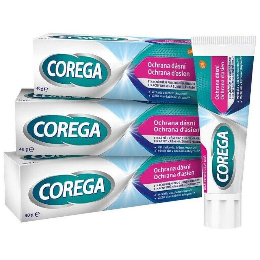 Corega FIX Gum Protection 3 x 40 g