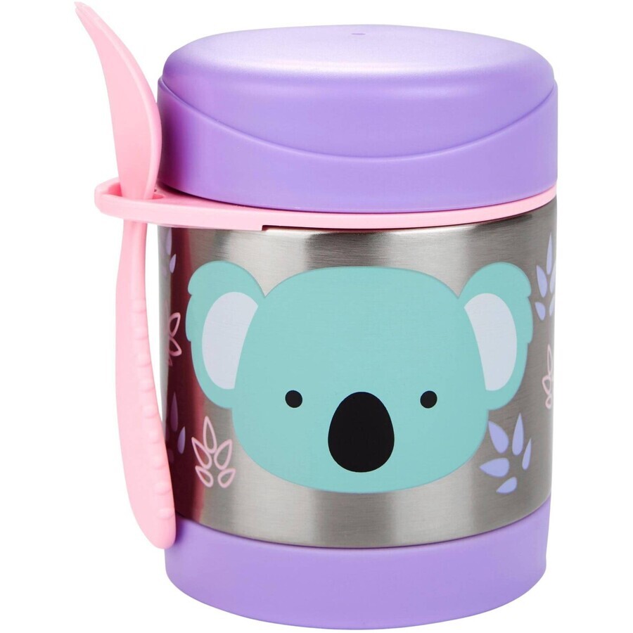 Skip Hop Zoo Food thermos con cucchiaio/forchetta Koala 325ml