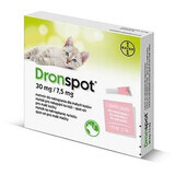 Dronspot 30 mg/7,5 mg Spot-on für kleine Katzen (≥0,5 - 2,5 kg) 2 x 0,35 ml