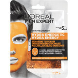 L'Oréal Paris Men Expert Mascarilla Textil Vigorizante Hydra Energética 1 ud.