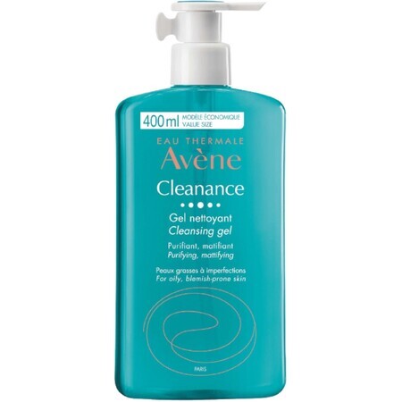 Avène Cleanance Gel detergente per pelli sensibili e acneiche 400 ml