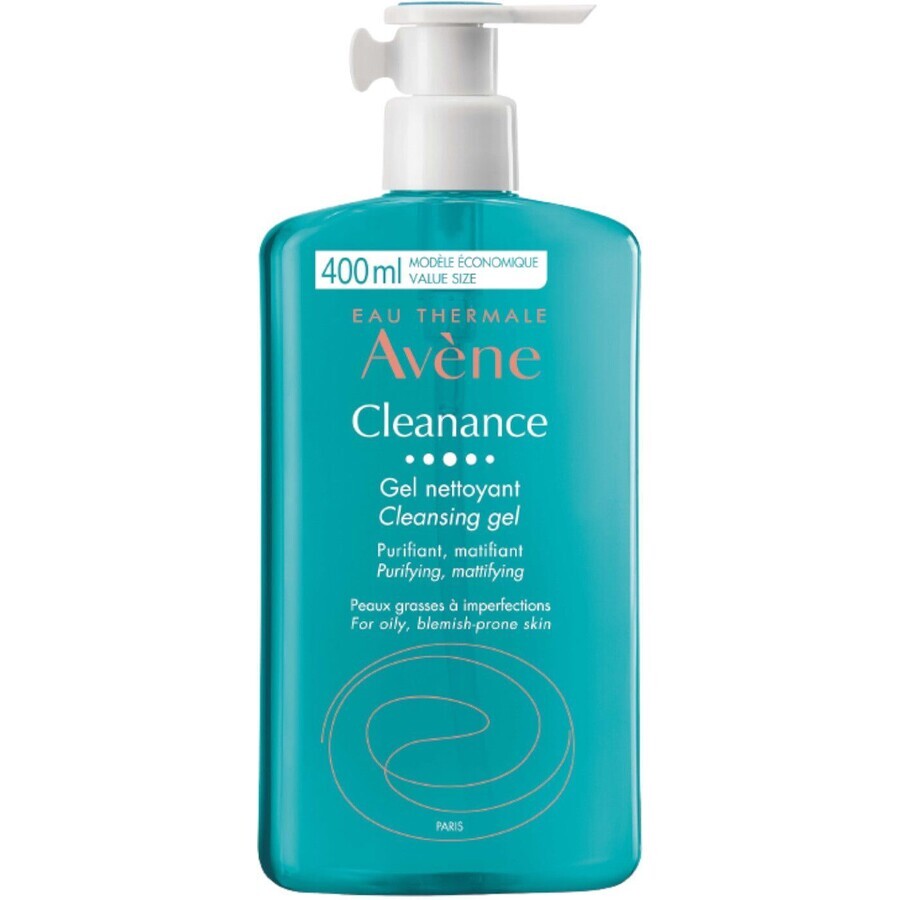 Avène Cleanance Gel detergente per pelli sensibili e acneiche 400 ml