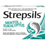 Strepsils Mentol y Eucalipto 24 comprimidos