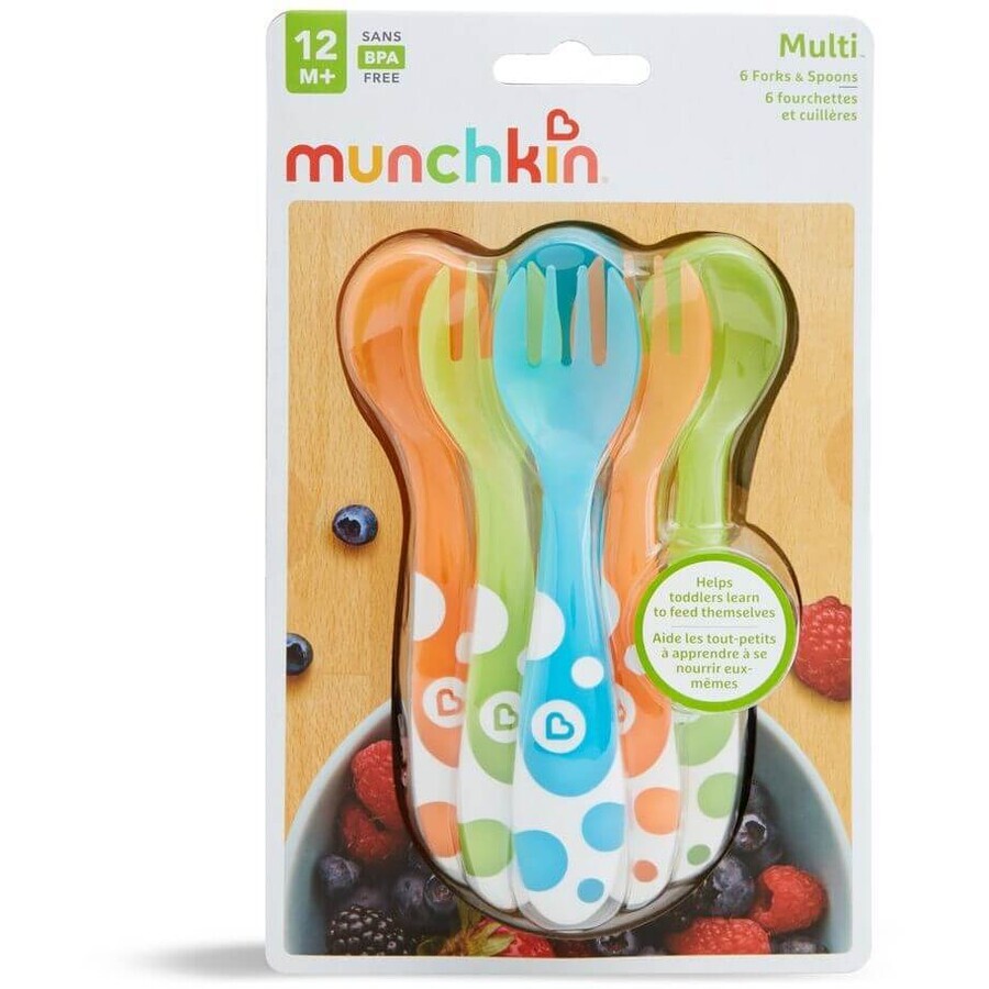 Munchkin children's cutlery set 6 pieces